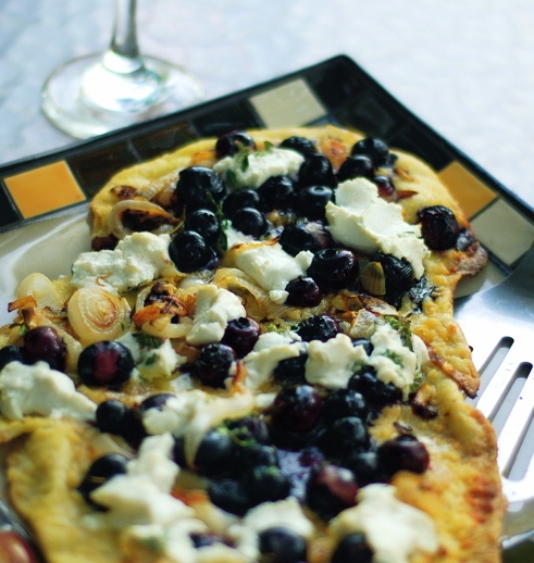 Pair This: Savory Grilled Blueberry Pizza & Pinot Noir