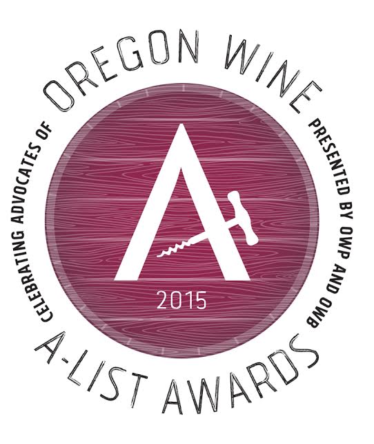 Oregon Wine A List Awards logo