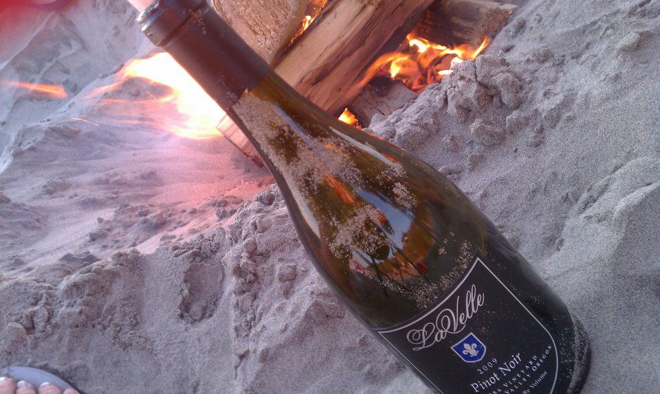 Pair This: Pinot Noir and a Beach Bonfire