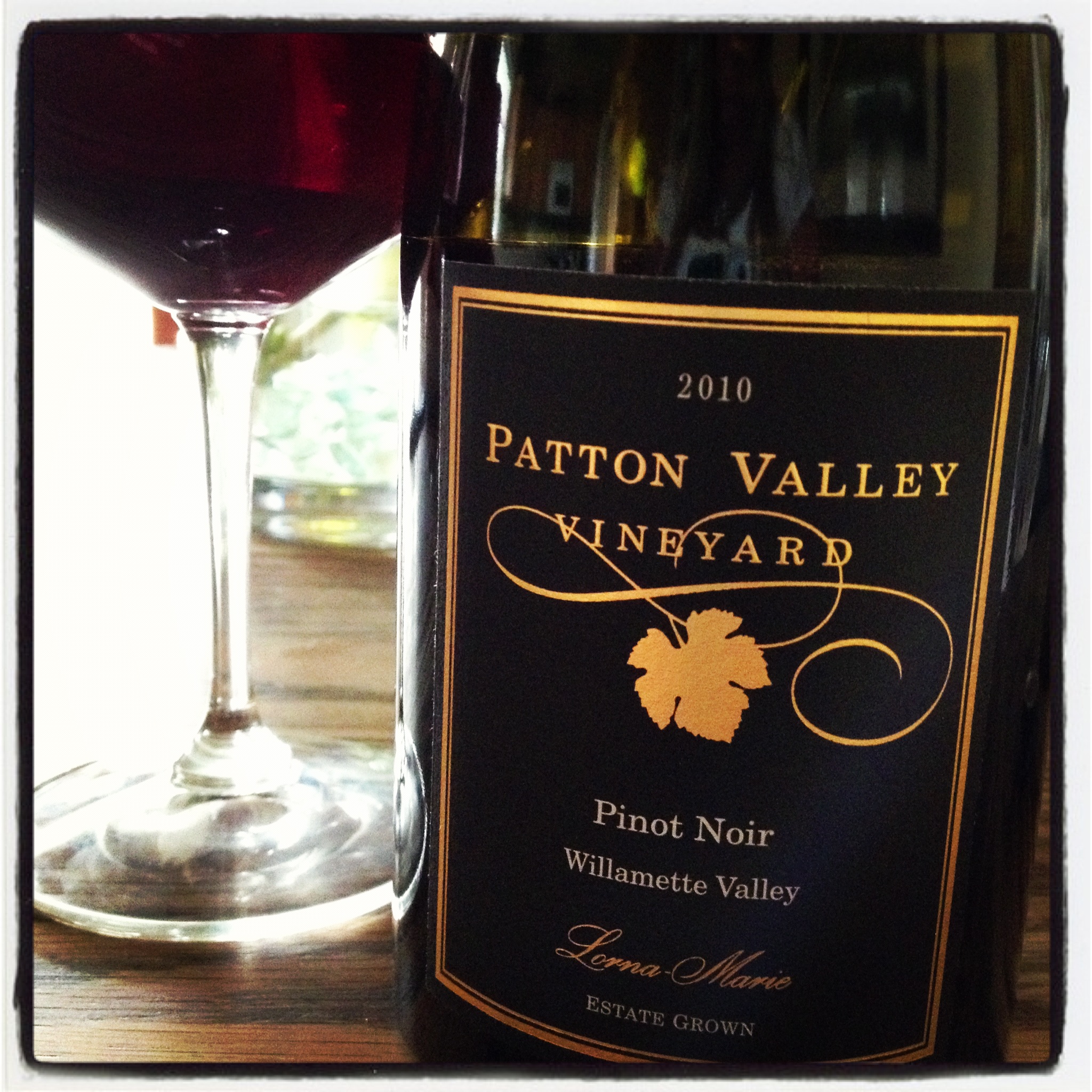 In The Glass: Patton Valley Lorna-Marie Pinot Noir 2010