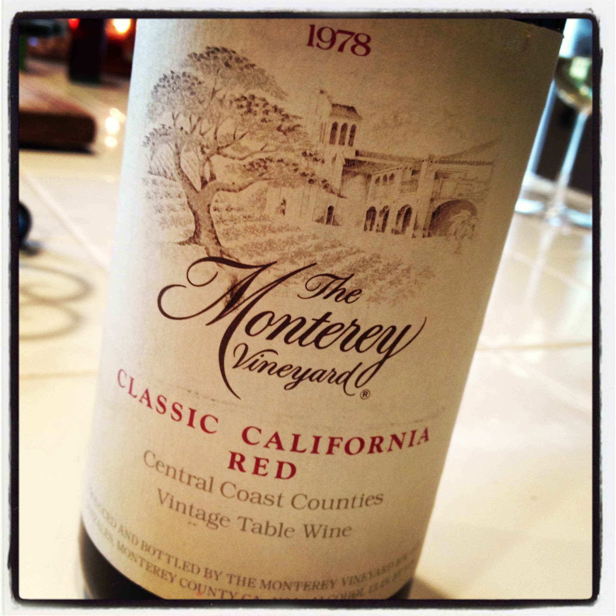 1978 Monterey Vineyard Classic California Red