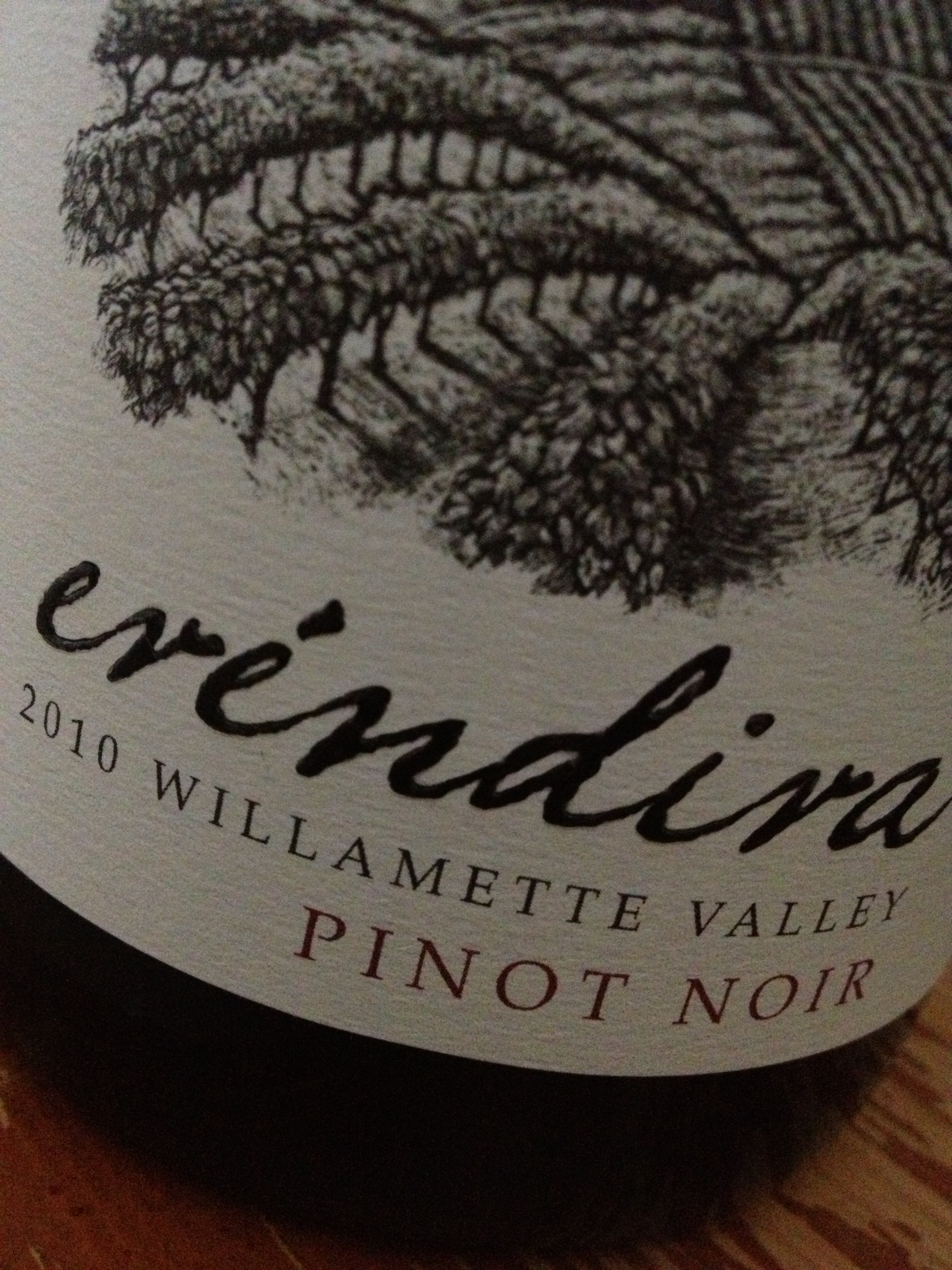 New Release: Erendira Willamette Valley Pinot Noir 2010