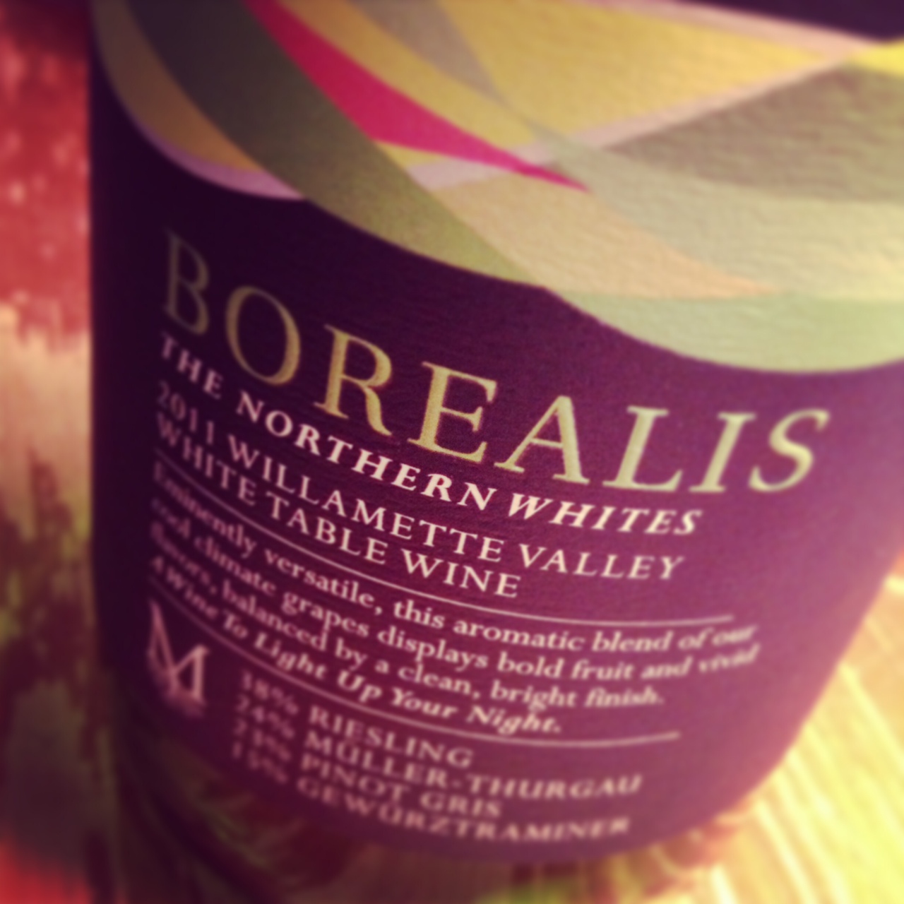 In The Glass: Montinore Borealis 2011