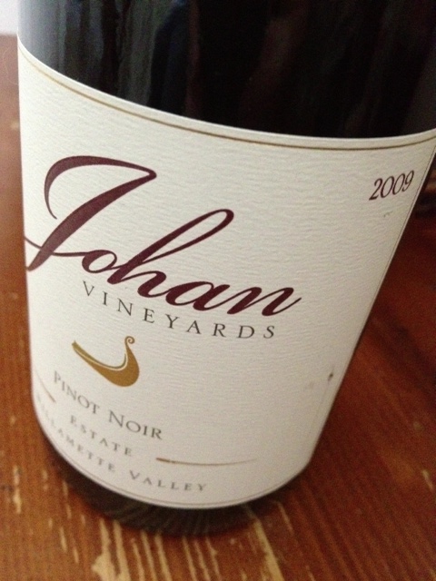 Best Case Scenario: Johan Vineyards 2009 Estate Pinot Noir