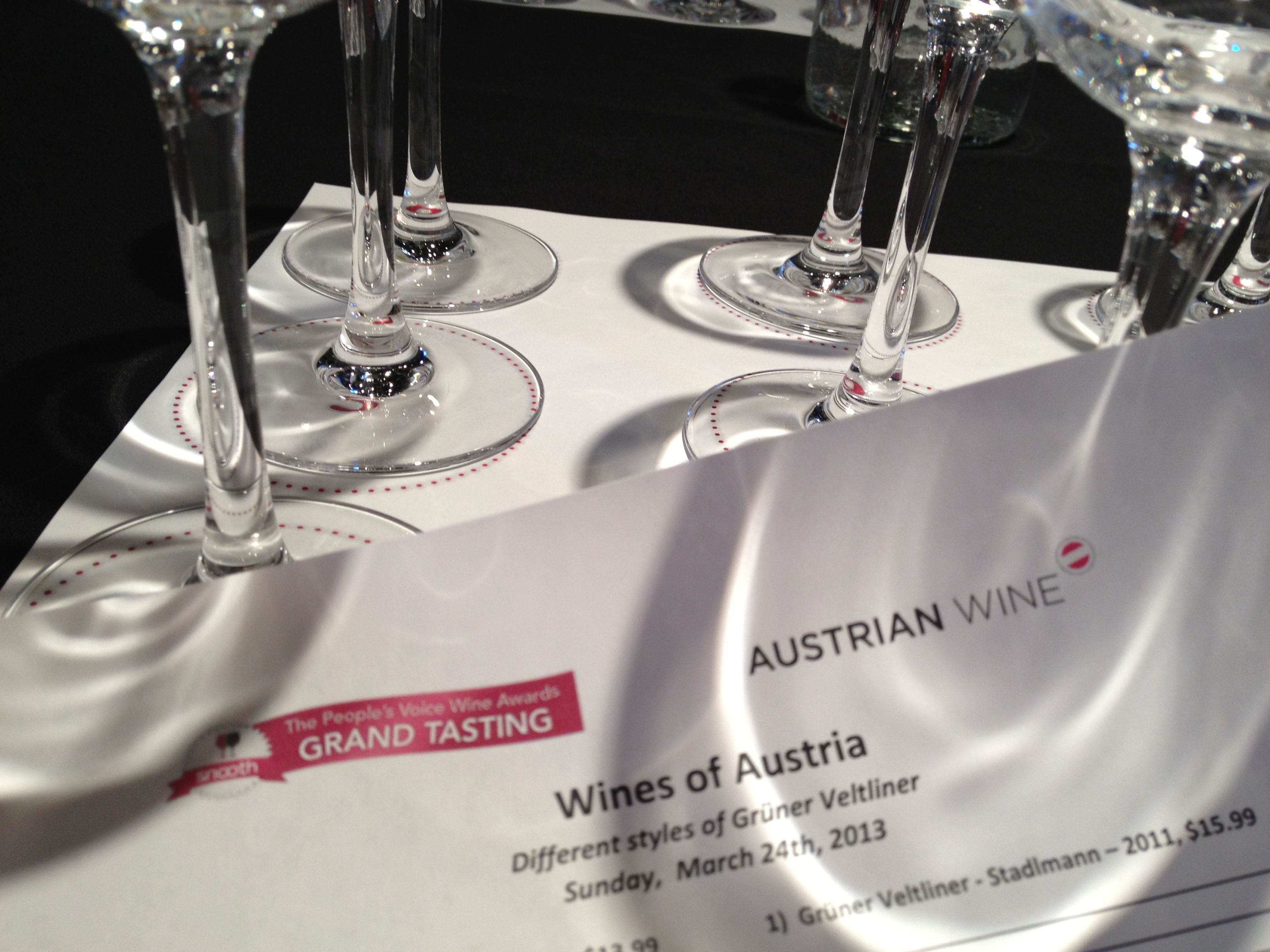 SnoothPVA: Terroir Driven Grüner Veltliners of Austria Create Food Friendly Wines with Distinctive Flavors