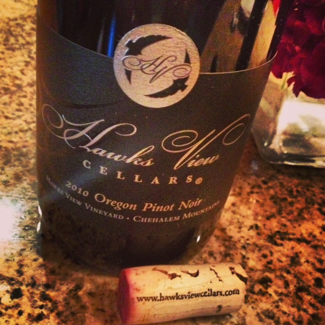 In The Glass: Hawks View Cellars Pinot Noir 2010