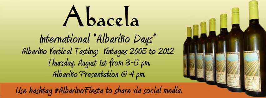 Abacela: Celebrate International Albariño Days