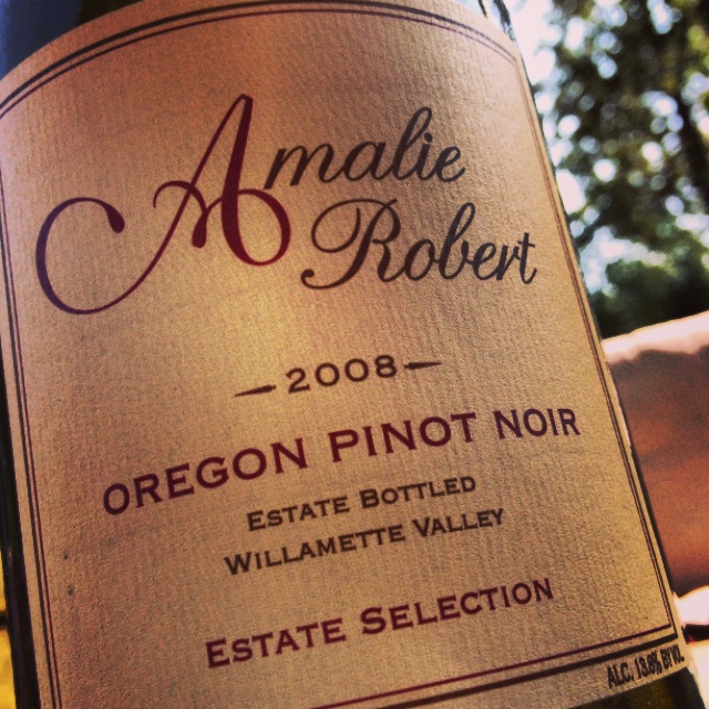 Best Case Scenario: Amalie Robert Estate Selection Pinot Noir 2008