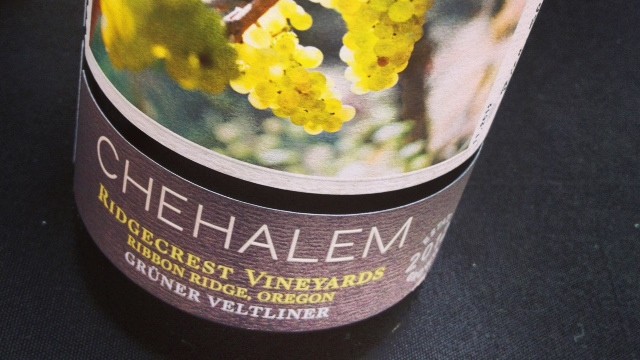 Chehalem Grüner Veltliner Ridgecrest Vineyards 2012