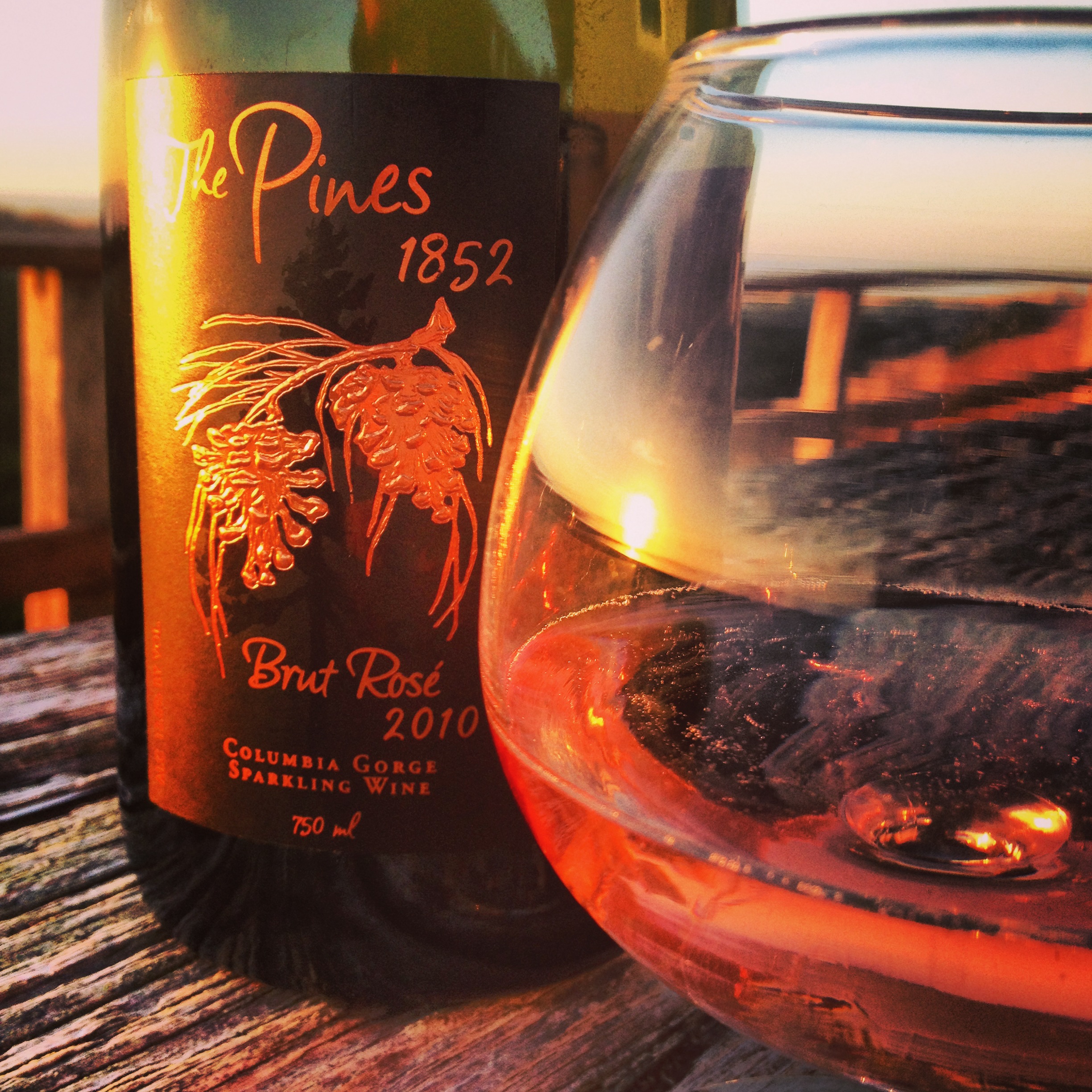 Pair This: The Pines 1852 Brut Rosé with a Pacific Coast Sunset