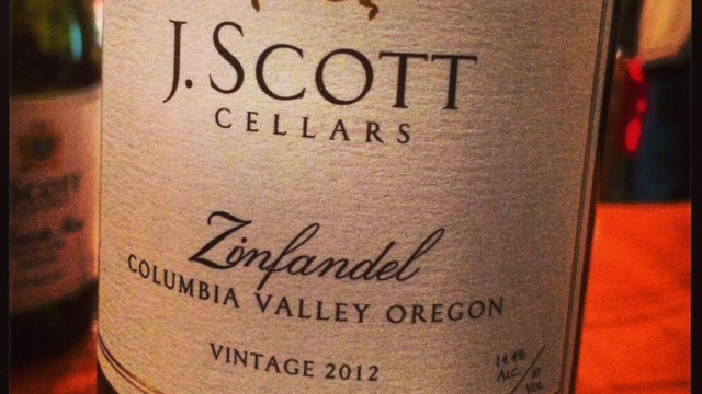 In The Glass: J. Scott Cellars Zinfandel 2012